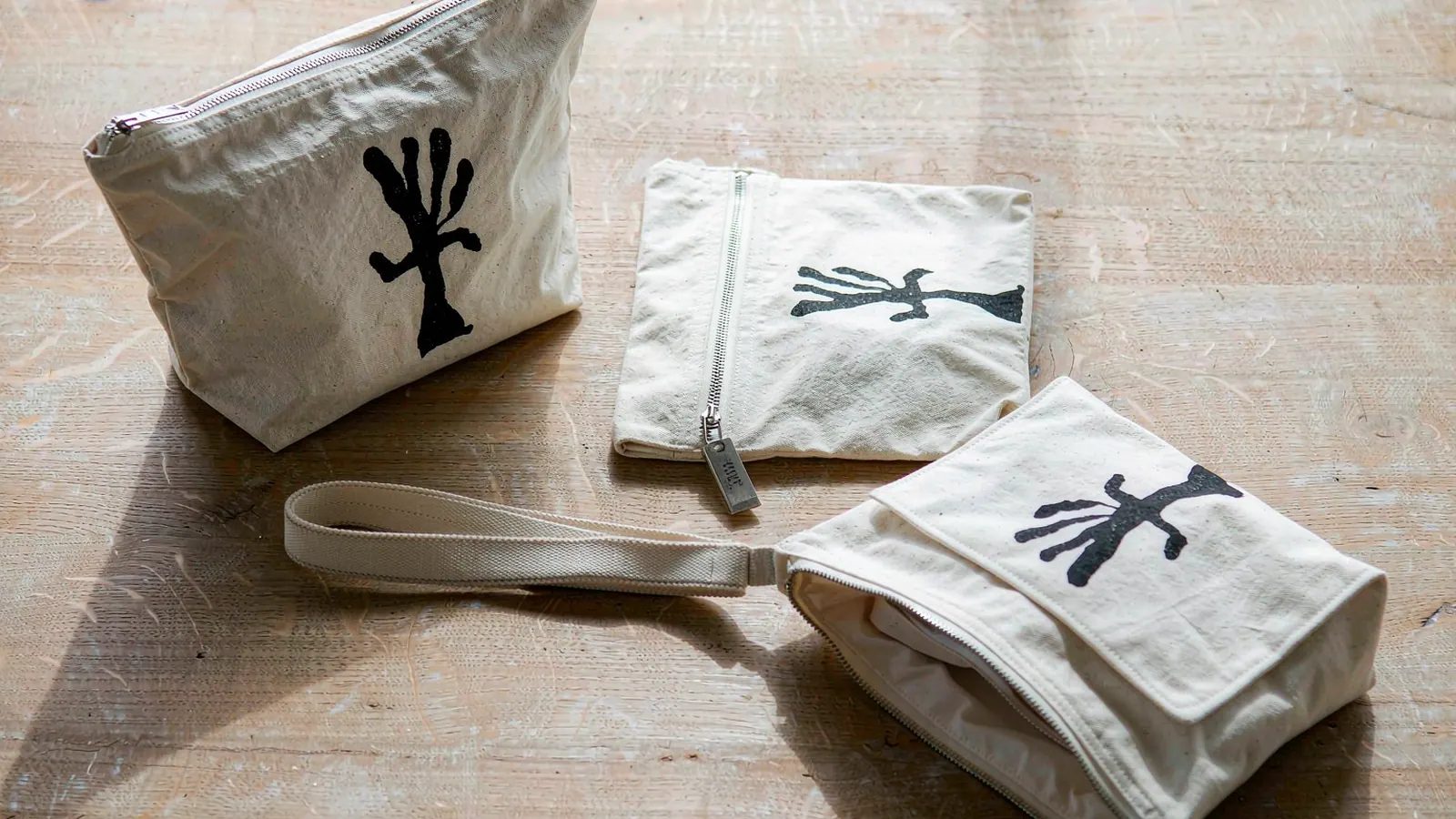 canvas makeup bag, cotton cosmetic pouch, canvas toiletry bag