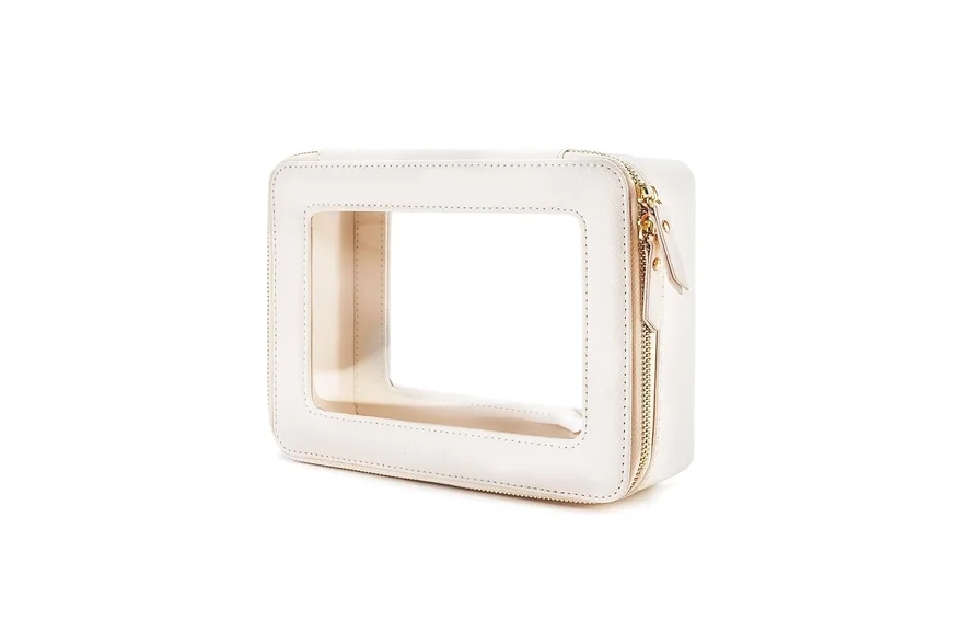 Clear Cosmetic Bags — Beauty bag material and construction detail