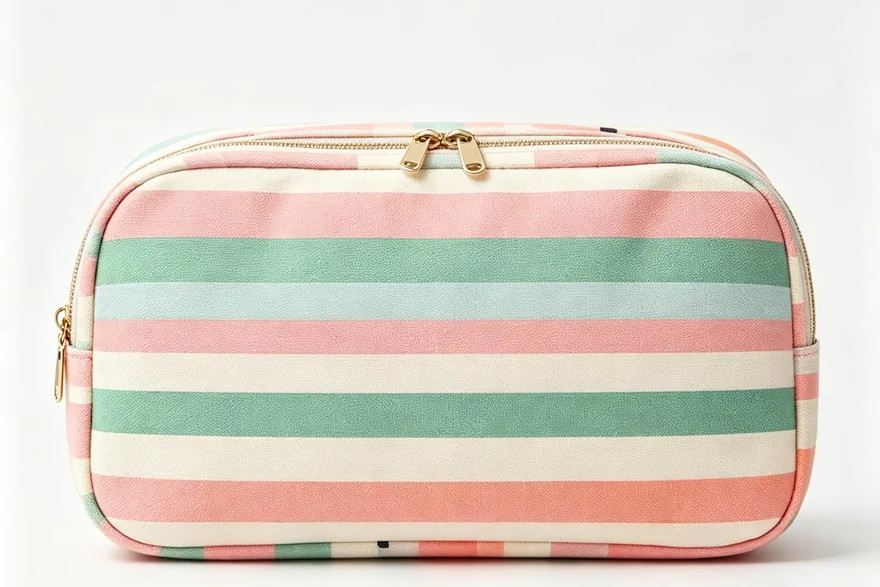 Material and construction detail for Cosmetic Bag Materials guide — Beauty bag material and construction detail
