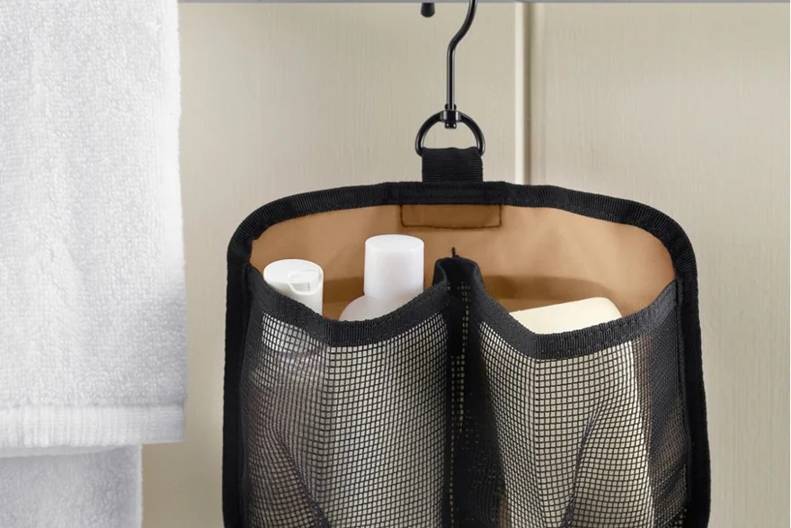 Vegan leather vanity case — custom cosmetic bag product reference