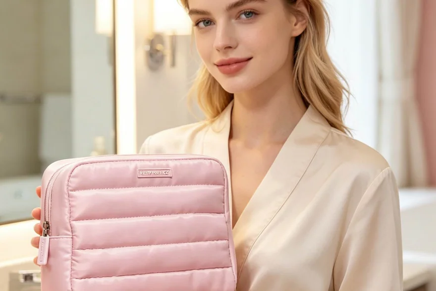 Cosmetic Bags for Fitness Enthusiasts — Beauty bag material and construction detail