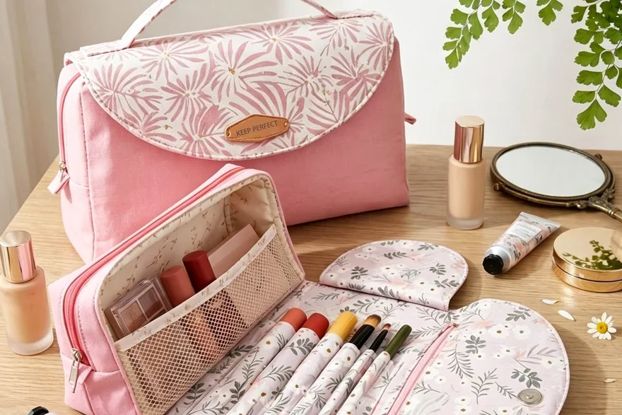 Cosmetic Bags for Women — Toiletry bag and cosmetic pouch specification