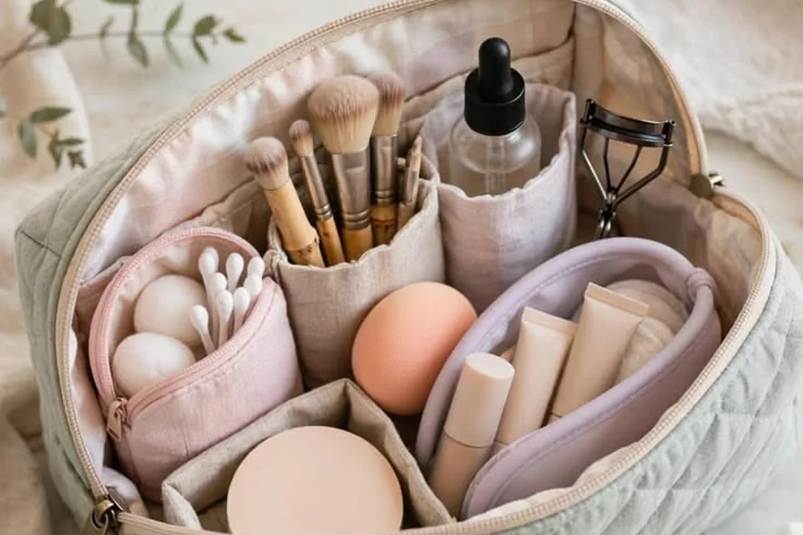 Custom Cosmetic Bag Payment Terms — Custom logo cosmetic bag sample