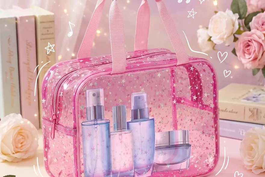 Hanging Toiletry Bag Mechanism — Toiletry bag and cosmetic pouch specification