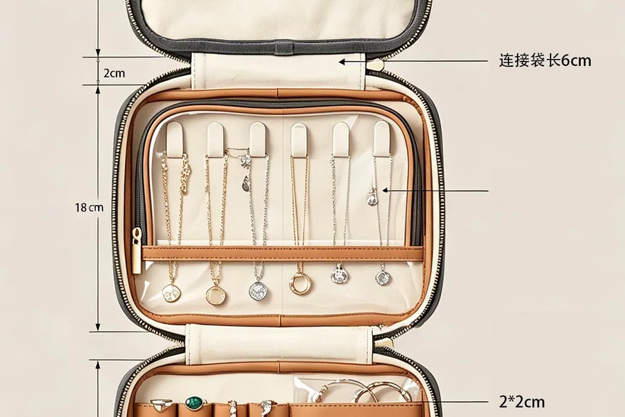 Instagram & TikTok Cosmetic Bag Trends — Bulk cosmetic bag production detail
