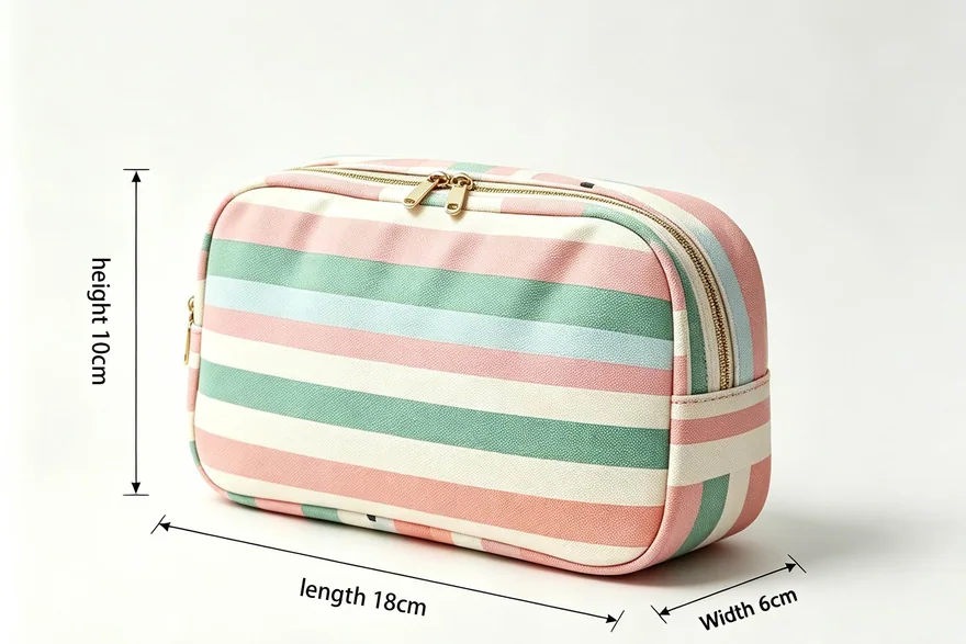 Material and construction detail for Leather Makeup Bags guide — Toiletry bag and cosmetic pouch specification