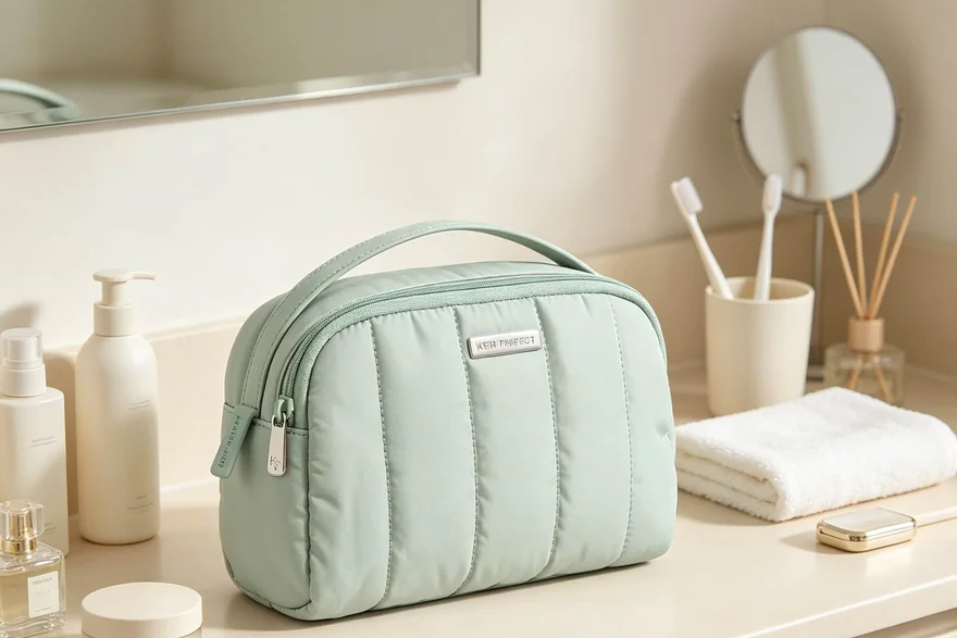 Material and construction detail for Makeup Bags Guide guide — Bulk cosmetic bag production detail