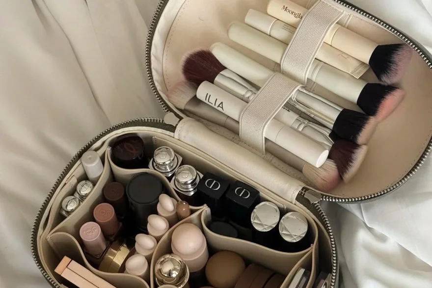 Toiletry Bag Size Guide — Custom logo cosmetic bag sample