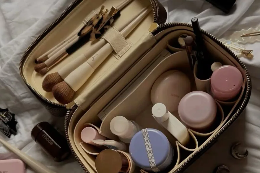 Washable vs Disposable Cosmetic Bags — Bulk cosmetic bag production detail